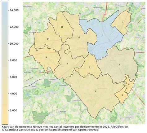 Postcode gemeente Ninove